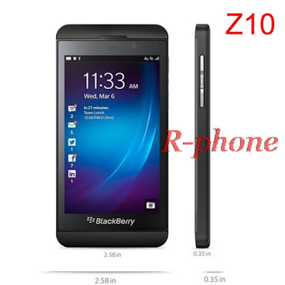 Refurbished Original Unlocked Blackberry Z10 Dual core GPS WiFi 8MP 4.2" 16GB ROM cell Phone