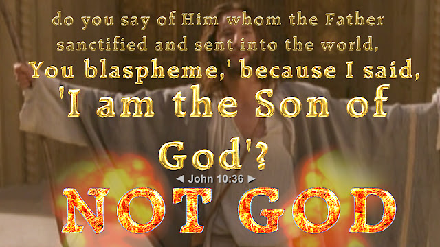 Jesus is the SON of GOD.