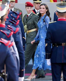 Princess Leonor in military uniform