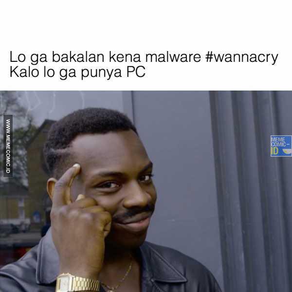 7 Meme Virus Ransomware Ini Kocak