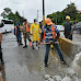 Obras Públicas trabaja de forma ininterrumpida para solucionar problema drenaje de la autopista Duarte