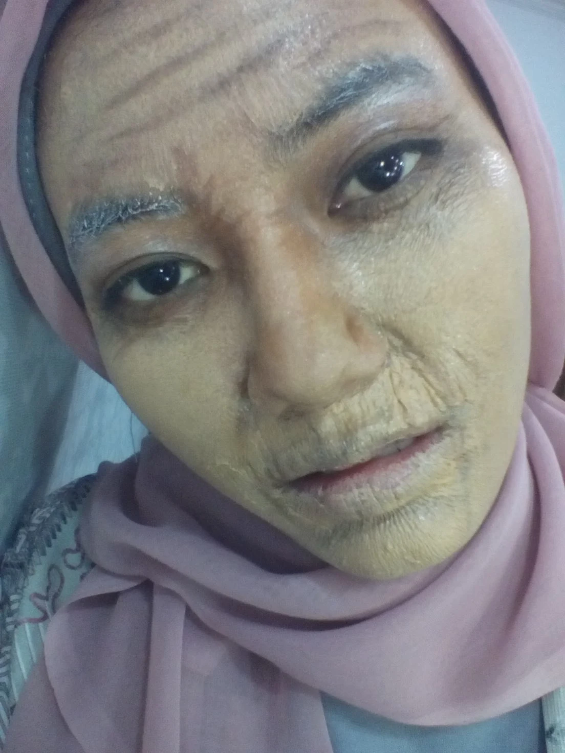 Alaiyal Hikmah Tutorial MakeUp Tua Dengan Latex Old Makeup With Latex