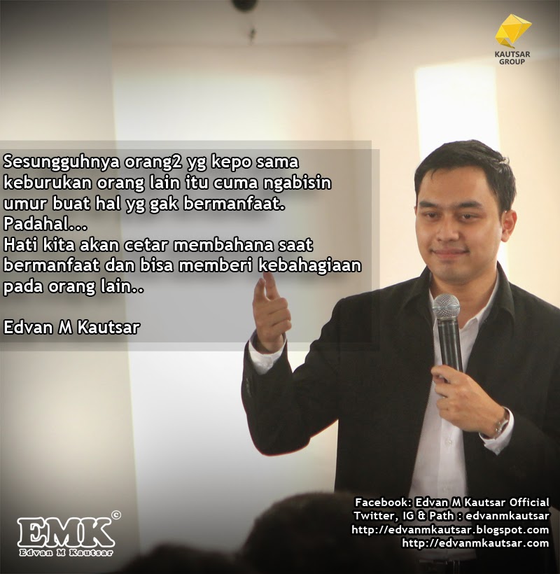 Edvan M Kautsar Motivator Muda Indonesia, Penulis 