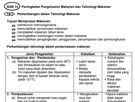 Download Nota Lengkap Sains Tingkatan 5 (SPM) Untuk 