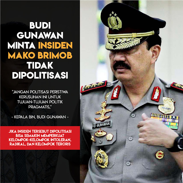 Soal Rusuh Rutan Brimob, Kepala BIN Imbau Publik Percaya Informasi dari Pemerintah