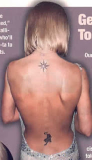 Geri Halliwell Tattoos - Celebrity Tattoo Ideas