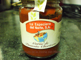carne de pimiento choricero
