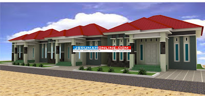 DESAIN KAVLING RUMAH TYPE 85