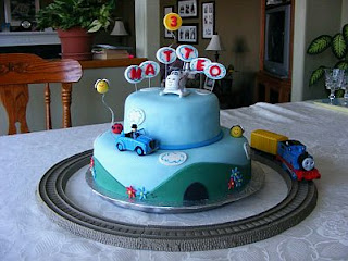 Thomas and Friends cakes for Children Parties Decoration