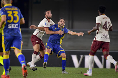 الدوري الإيطالي .. روما يسقط يتعادل أمام هيلاس فيرونا في الدوري الإيطالي