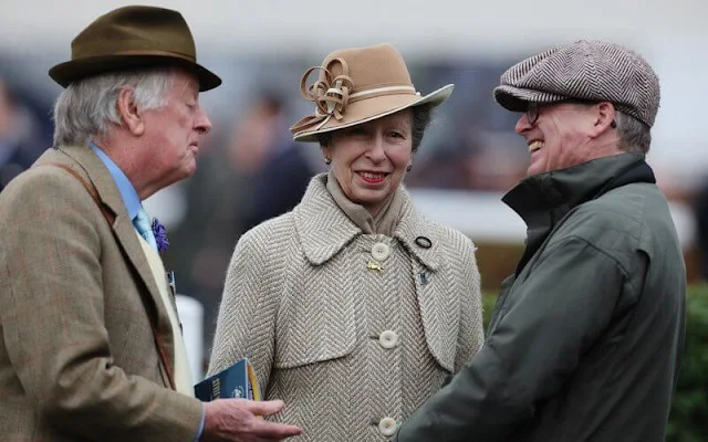 Queen Camilla, Princess Anne, Princess Eugenie, Jack Brooksbank, Mike Tindall and Zara Tindall