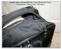 CP1103: Airport International (ThinkTankPhoto.com) Rolling Bag with New Custom Brackets to Convert to Backback - External View