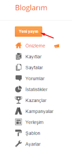 Blogger ile Ücretsiz Web Site Kurmak veya Açmak