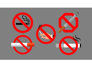 Kumpulan Vector No Smoking Format CDR, PNG HD