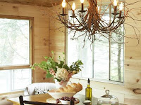 country cottage dining room lighting