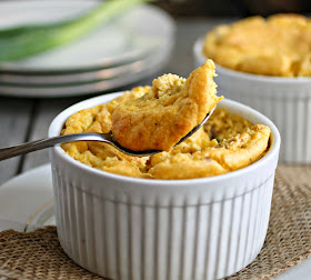 Bacon and Corn Souffle