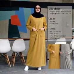 Harga Gamis Kaos Wanita Original Murah Terbaru Mei 2021 Di - Jual baju gamis murah