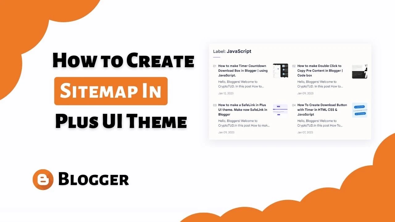 How to Create Amazing Sitemap Page in Blogger | Flashes Pro