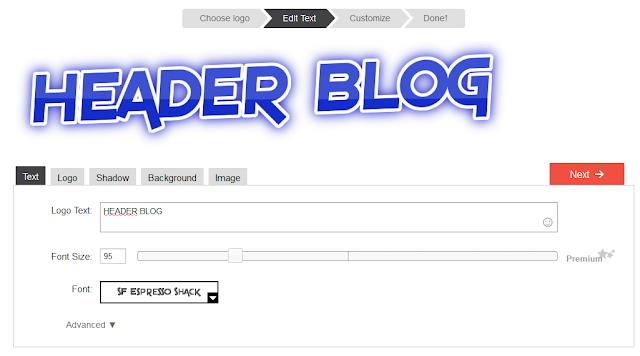 Membuat Header Blog dengan Gambar atau Logo Image