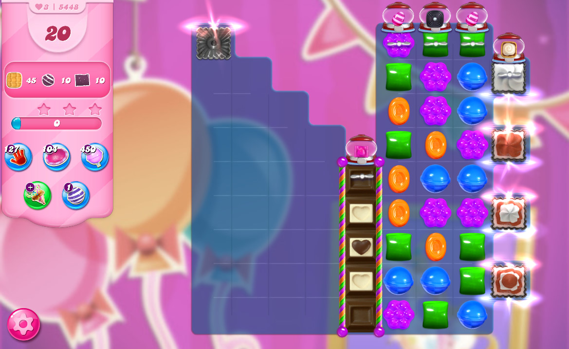 Candy Crush Saga level 5448