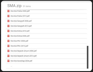 Kisi Kisi USBN SMA Tahun Pelajaran 2017/2018 Resmi BSNP