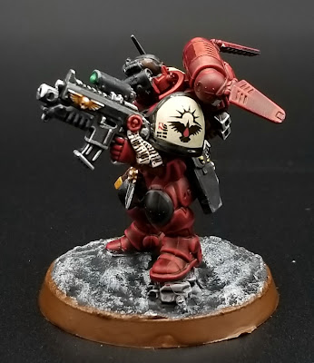 Blood Raven Primaris Lieutenant in Phobos Armor