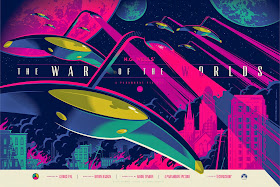 The War of the Worlds Variant Screen Print by Tom Whalen