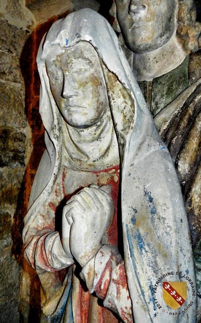CONTREXEVILLE (88) - Pâmoison de la Vierge (XVIe siècle)