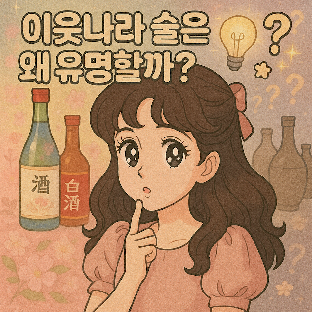 이웃나라 술은 왜 유명할까? 🤔✨