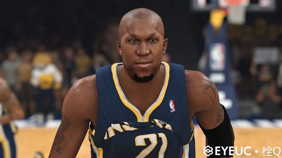 David West Cyberface (Pacers Version) by Q | NBA 2K22