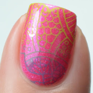 doodle nail art