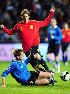 Fernando Torres World Cup 2010 Football Photo