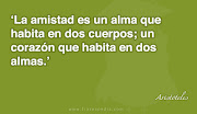 La amistad que se tiene con los demás procede de la amistad que se tiene . (frases de amistad de aristoteles )