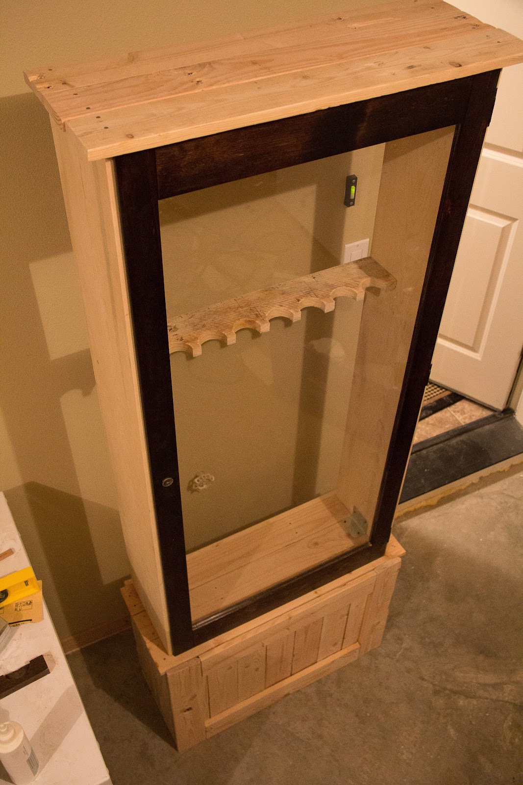 diy gun cabinet