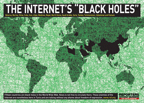The Internet's “Black Holes”