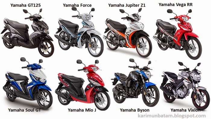 Daftar Harga Sepeda Motor Yamaha di Kota Batam ~ Informasi 