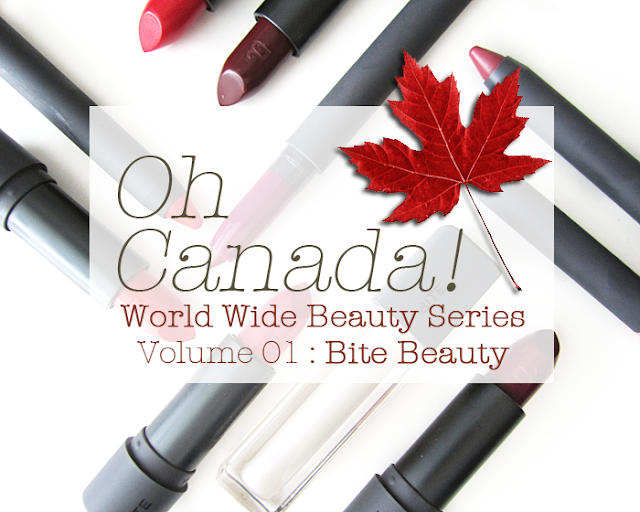 bite beauty, Canada Day, World Wide Beauty Series 