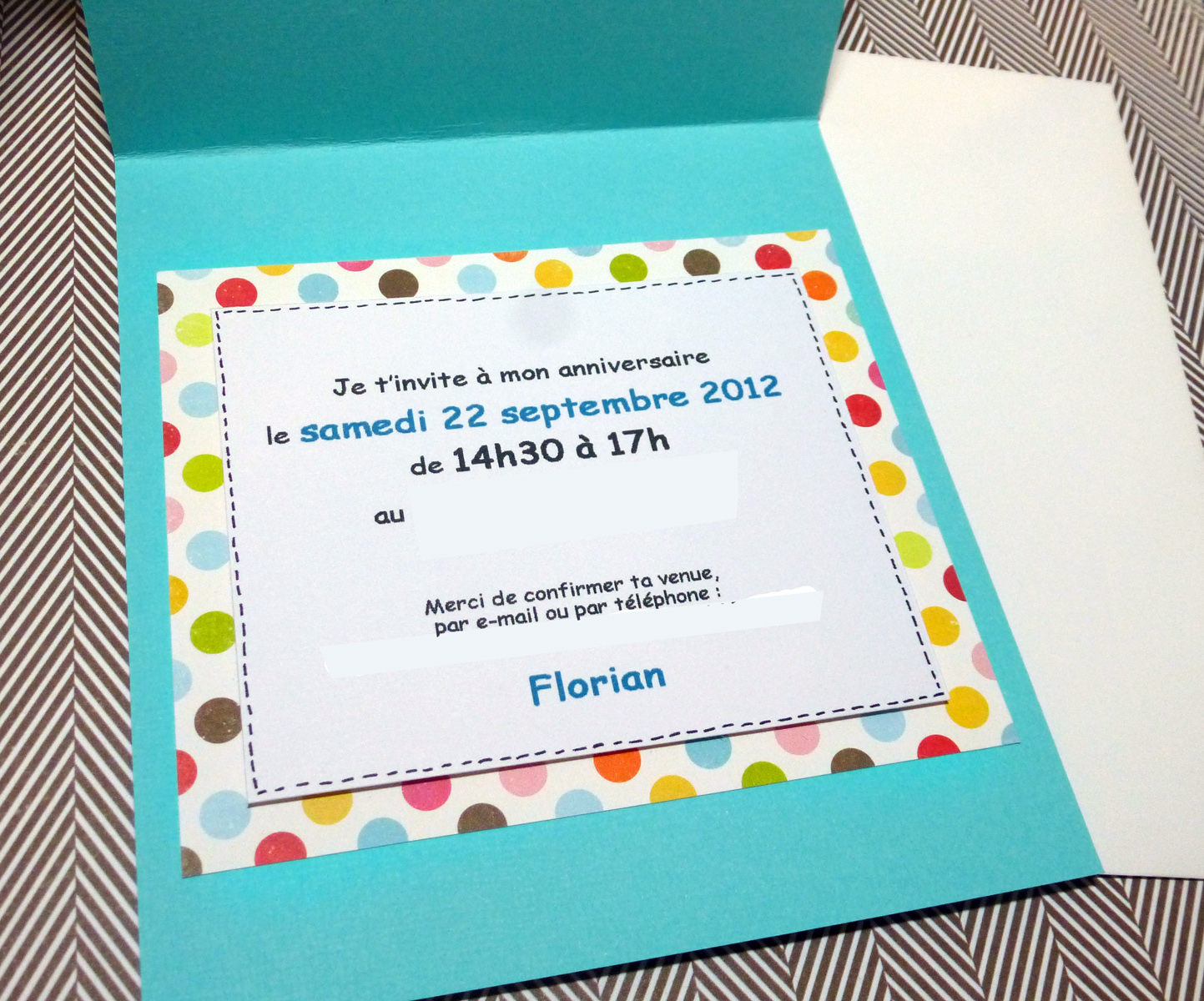 Carte Invitation Anniversaire Fille 11 Ans