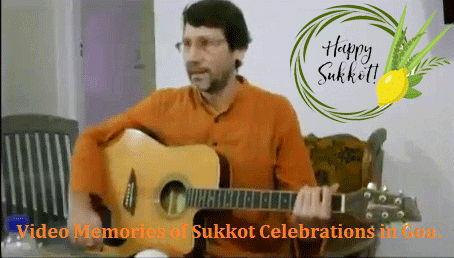 Tony celebrating Sukkot festival in Goa