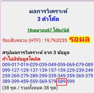 3UP SURE GAME 8th THAI LOTTERY 2-05-2024 3Up Game Open 2th May 2024