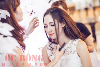 Ốc Bông chuyên nhận make up tại nhà tại HCM