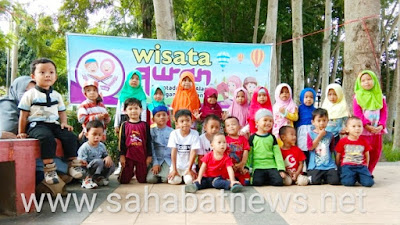 Sekolah Tahfizh Balita Dan Anak Darussalam Menggelar Wisata Qur'an