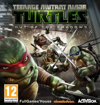 Free Download Teenage Mutant Ninja Turtles Out of the Shadows PC Game Cover Photo