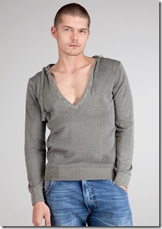 DIESEL K-Pend Grey Pullover