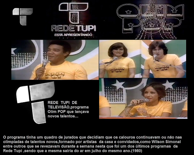 Resultado de imagem para OLIMPOP-tv tupi