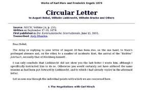 Circular letter
