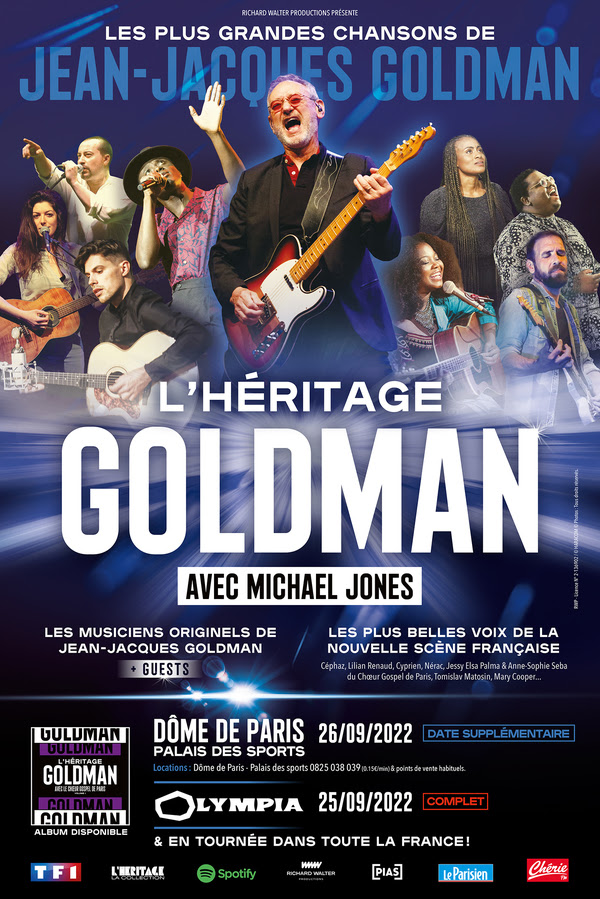L'héritage Goldman au Dôme de Paris et en tournée