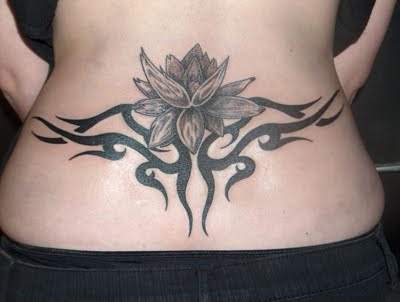 There are lots of flower tribal tattoo designs and you can easily choose the