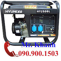 Máy phát điện Hyundai chạy xăng HY2500L 2.2KW