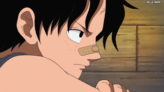 ワンピースアニメ 503話 エース 幼少期 | ONE PIECE Episode 503 ASL